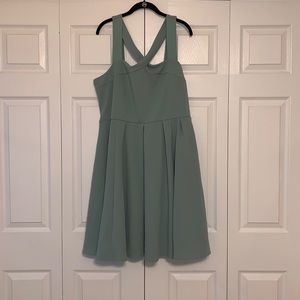 Torrid 2X Teal Dress